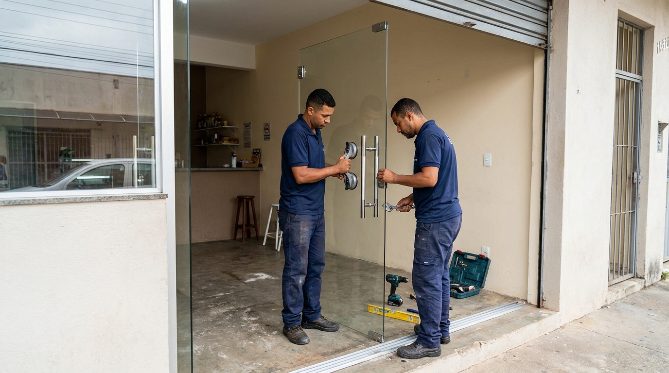 Portas em Vidro em Florianópolis‑SC