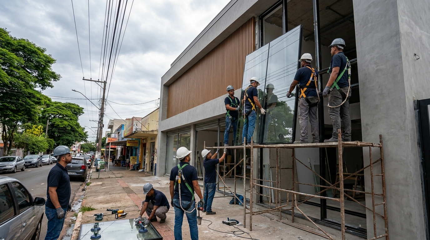 Fachada de Vidro em Florianópolis‑SC